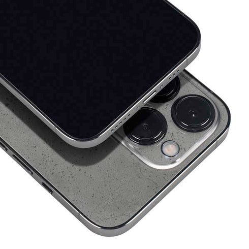 Speckle Grey Concrete iPhone 14 Pro Skin