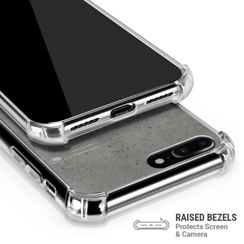 Speckle Grey Concrete iPhone 7/8 Plus Clear Case