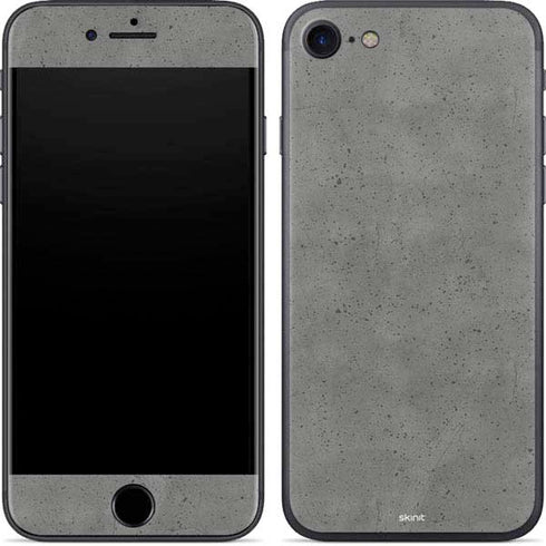 Speckle Grey Concrete iPhone 7 Skin