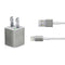 Speckle Grey Concrete iPhone Charger (5W USB) Skin