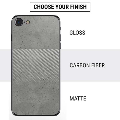 Speckle Grey Concrete iPhone SE (2nd & 3rd Gen) Skin