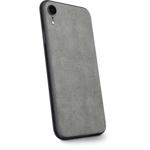 Speckle Grey Concrete iPhone XR Skin