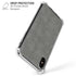 Speckle Grey Concrete iPhone XS Max Clear Case