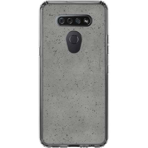 Speckle Grey Concrete LG K51/Q51 Clear Case