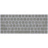 Speckle Grey Concrete Magic Keyboard Skin