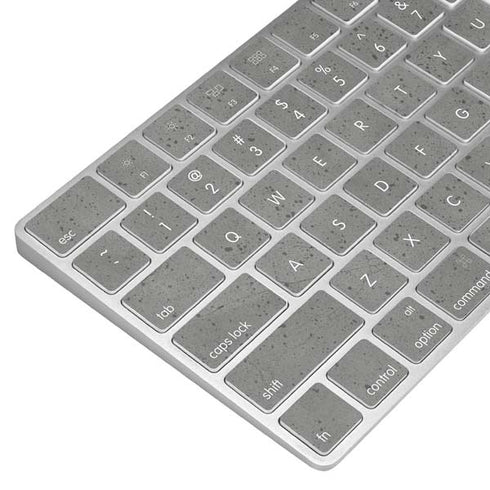 Speckle Grey Concrete Magic Keyboard Skin