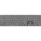 Speckle Grey Concrete Magic Keyboard with Numeric Keypad Skin