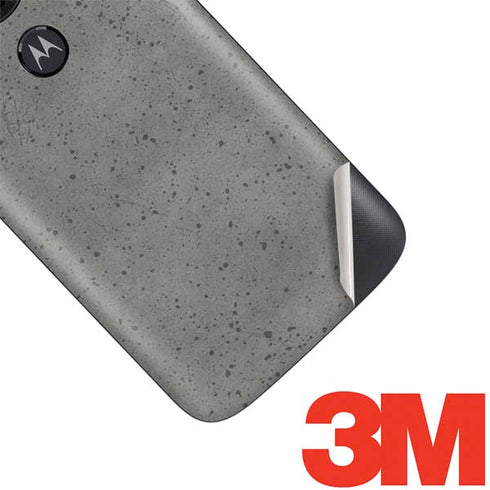 Speckle Grey Concrete Moto E5 Play Skin