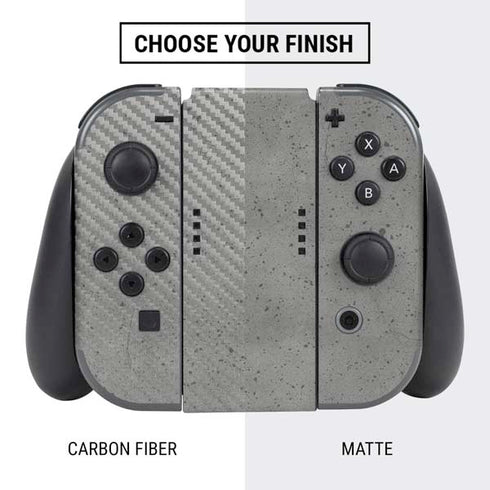 Speckle Grey Concrete Nintendo Switch Bundle Skin