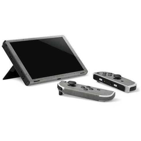 Speckle Grey Concrete Nintendo Switch OLED (2021) Skin