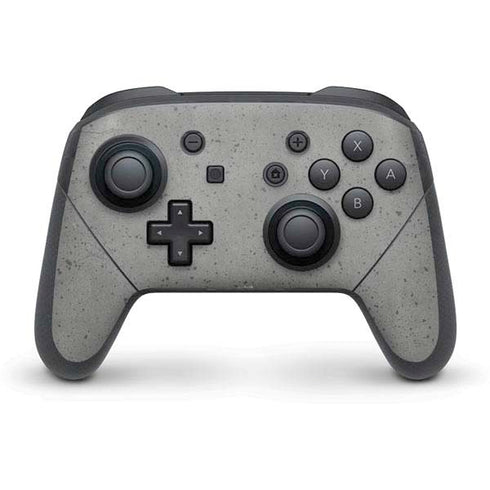 Speckle Grey Concrete Nintendo Switch Pro Controller Skin