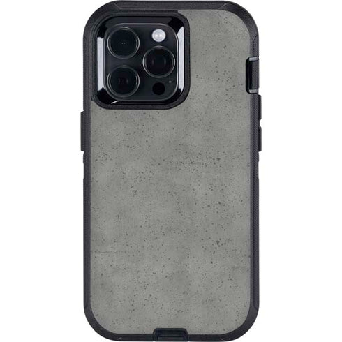Speckle Grey Concrete Otterbox Defender iPhone Skin
