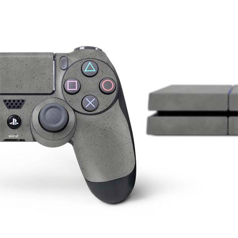 Speckle Grey Concrete PS4 Console and Controller Bundle Skin