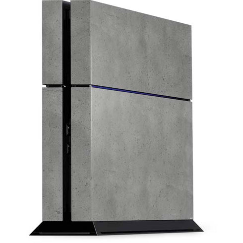 Speckle Grey Concrete PS4 Console Skin