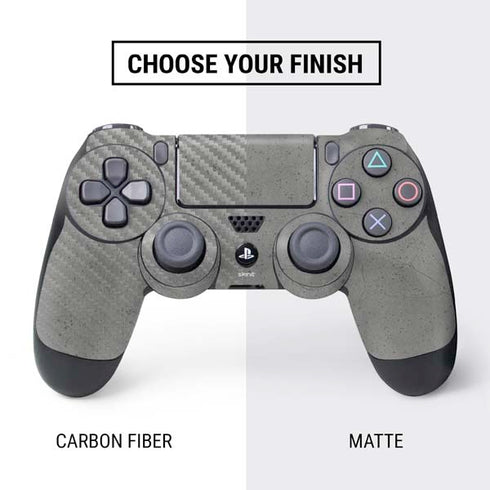 Speckle Grey Concrete PS4 Controller Skin