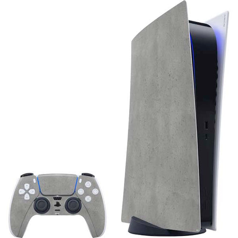 Speckle Grey Concrete PS5 Digital Edition Bundle Skin