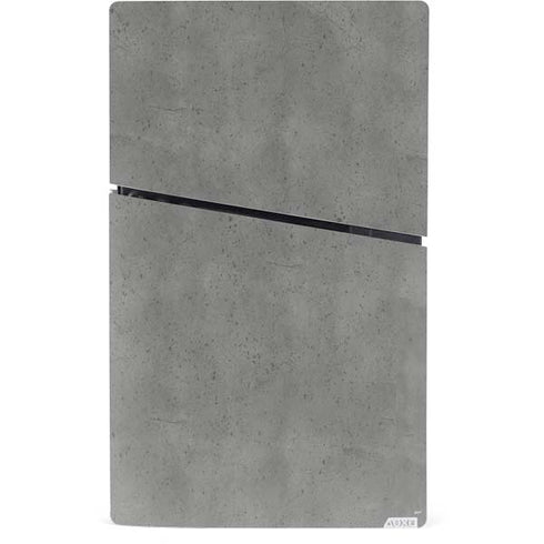 Speckle Grey Concrete PS5 Slim Digital Edition Bundle Skin