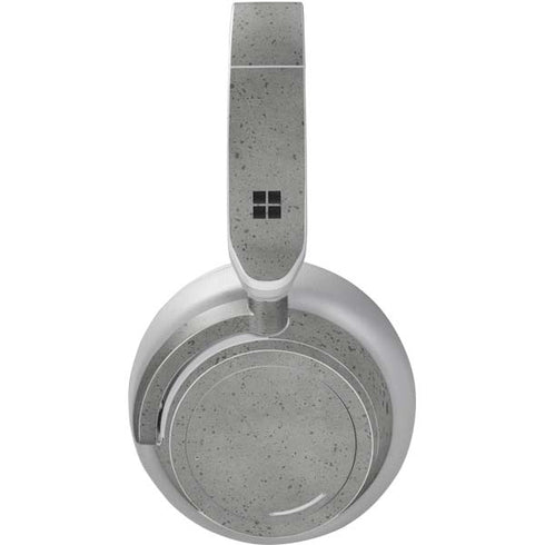 Speckle Grey Concrete Surface Headphones Skin