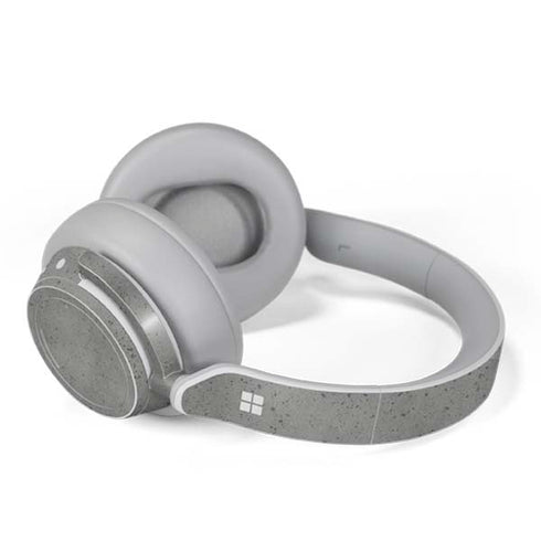 Speckle Grey Concrete Surface Headphones Skin