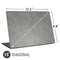 Speckle Grey Concrete Universal Laptop 15in (12.2 x 8.8in) Skin