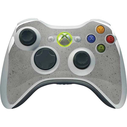 Speckle Grey Concrete Xbox 360 Wireless Controller Skin
