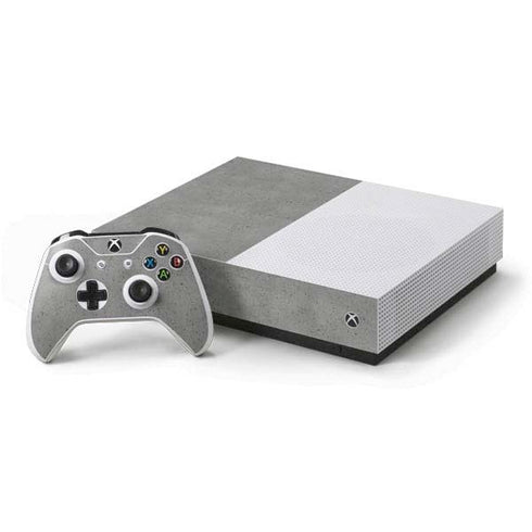 Speckle Grey Concrete Xbox One S All-Digital Edition Bundle Skin