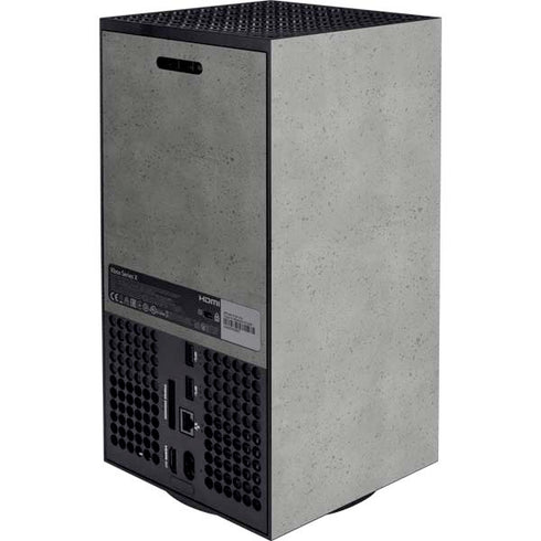 Speckle Grey Concrete Xbox Series X Console Skin
