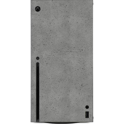 Speckle Grey Concrete Xbox Series X Console Skin