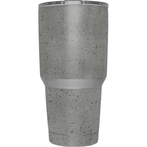 Speckle Grey Concrete Yeti 30oz Rambler Tumbler Skin