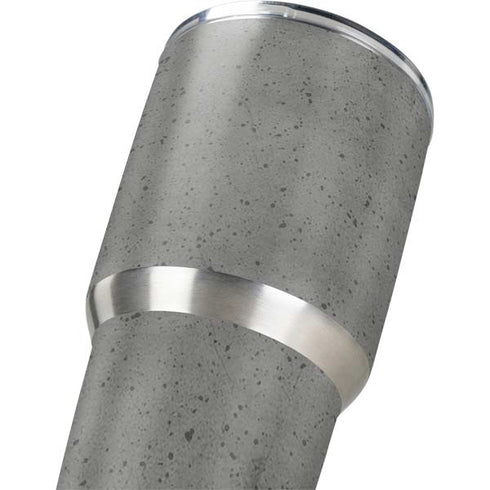 Speckle Grey Concrete Yeti 30oz Rambler Tumbler Skin