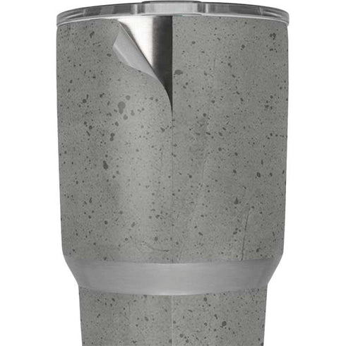 Speckle Grey Concrete Yeti 30oz Rambler Tumbler Skin