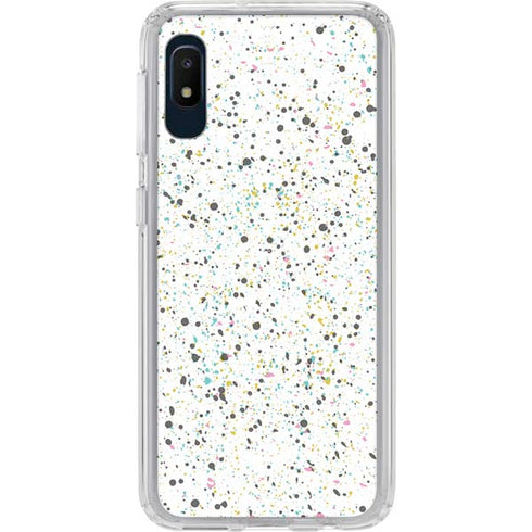 Speckled Funfetti Galaxy A10e Clear Case