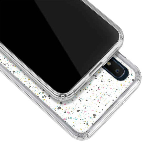 Speckled Funfetti Galaxy A10e Clear Case