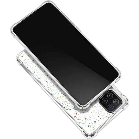 Speckled Funfetti Galaxy A12 Clear Case