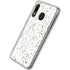 Speckled Funfetti Galaxy A20 Clear Case