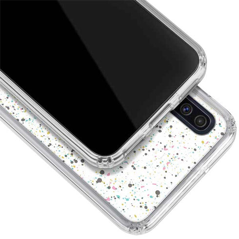 Speckled Funfetti Galaxy A50 Clear Case