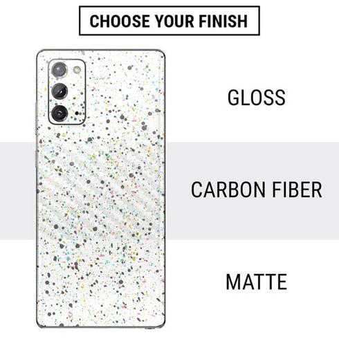 Speckled Funfetti Galaxy Note20 5G Skin