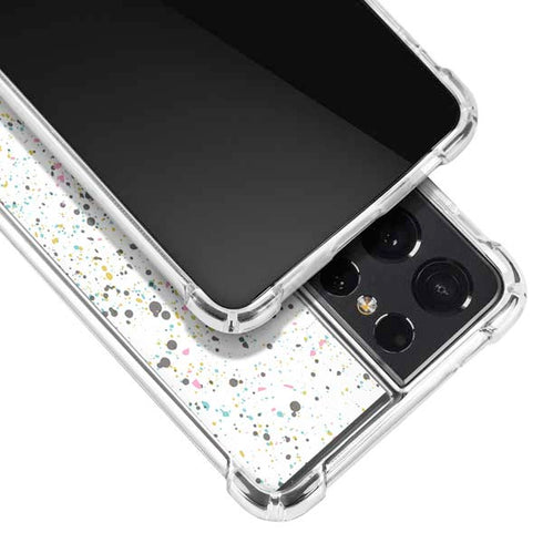 Speckled Funfetti Galaxy S21 Ultra 5G Clear Case