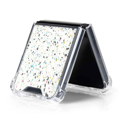 Speckled Funfetti Galaxy Z Flip5 5G Clear Case