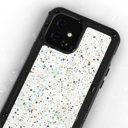Speckled Funfetti iPhone 12 Mini Waterproof Case