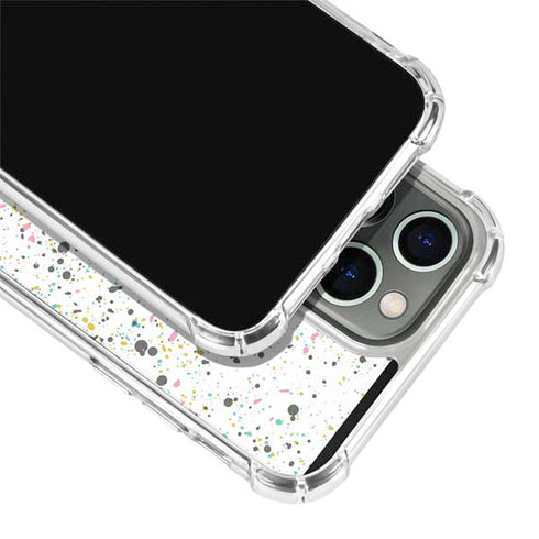 Speckled Funfetti iPhone 13 Pro Clear Case