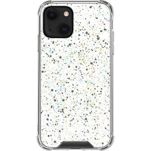 Speckled Funfetti iPhone 14 Plus Clear Case