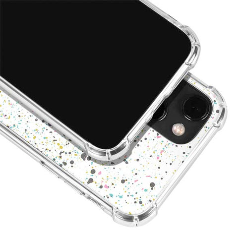 Speckled Funfetti iPhone 14 Plus Clear Case