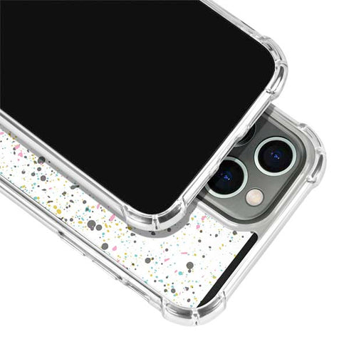 Speckled Funfetti iPhone 14 Pro Clear Case