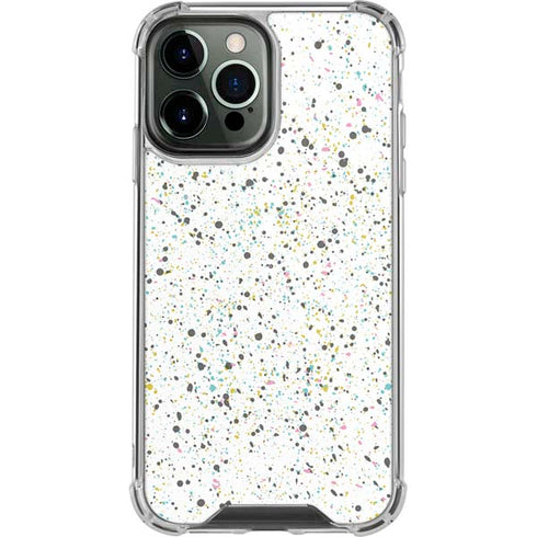 Speckled Funfetti iPhone 14 Pro Max Clear Case