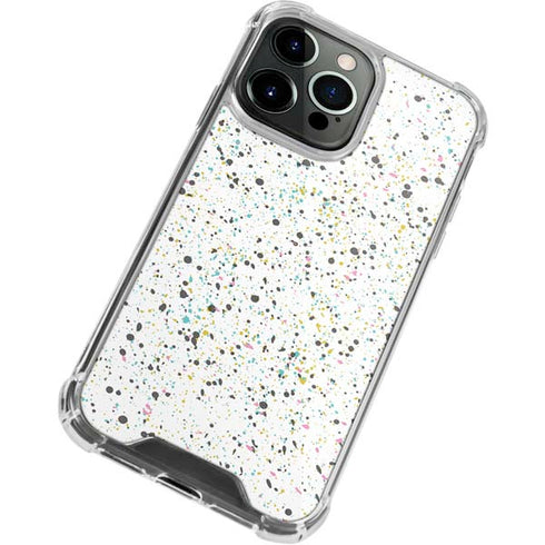Speckled Funfetti iPhone 14 Pro Max Clear Case