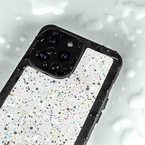 Speckled Funfetti iPhone 14 Pro Max Waterproof Case