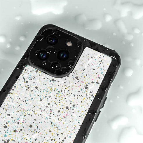 Speckled Funfetti iPhone 14 Pro Waterproof Case