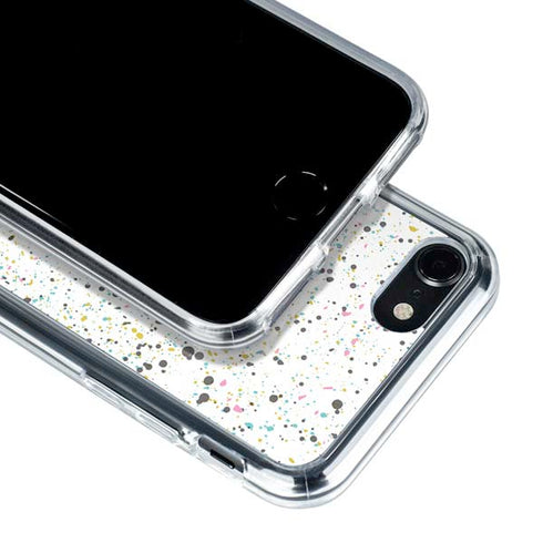 Speckled Funfetti iPhone SE (2nd & 3rd Gen) Clear Case