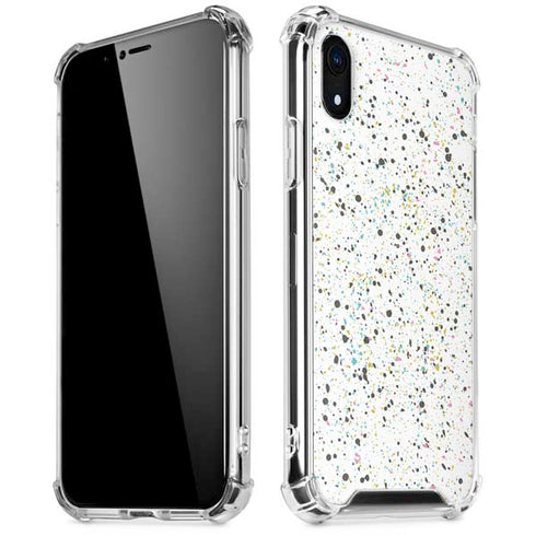 Speckled Funfetti iPhone XR Clear Case